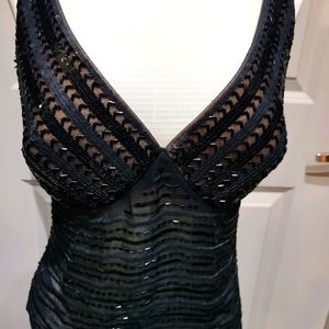 Ritmo di Perla Sequined Bustier Evening Top